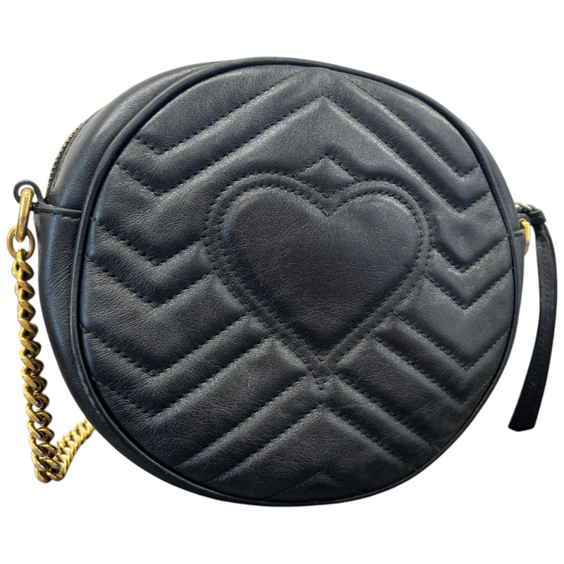 Women's GG Marmont Crossbody Bag Black