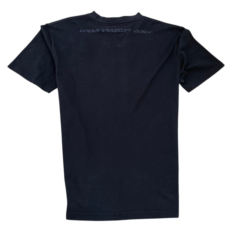 Men's Logo Print T-Shirt Black Size XL