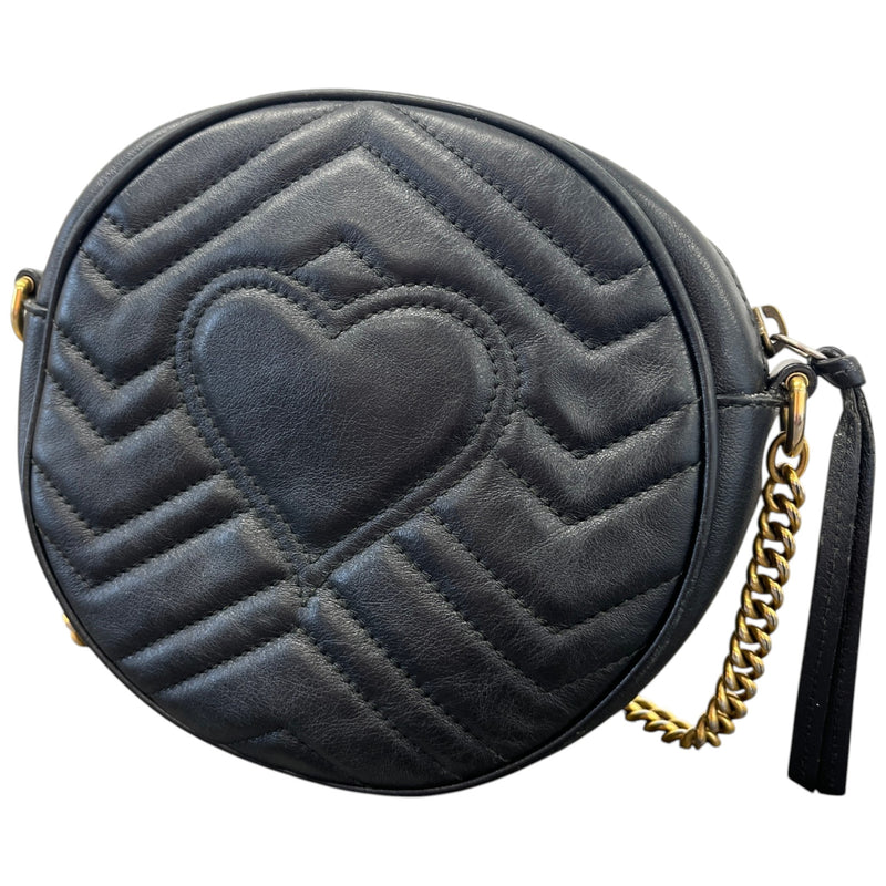 Women's GG Marmont Crossbody Bag Black
