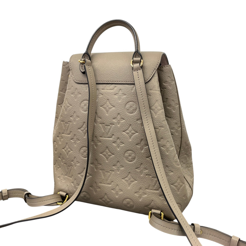 Women's Monogram Empreinte Montsouris Backpack Beige