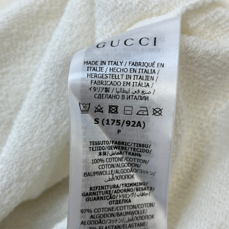 Men's Logo Print Sweatshirt White Size S