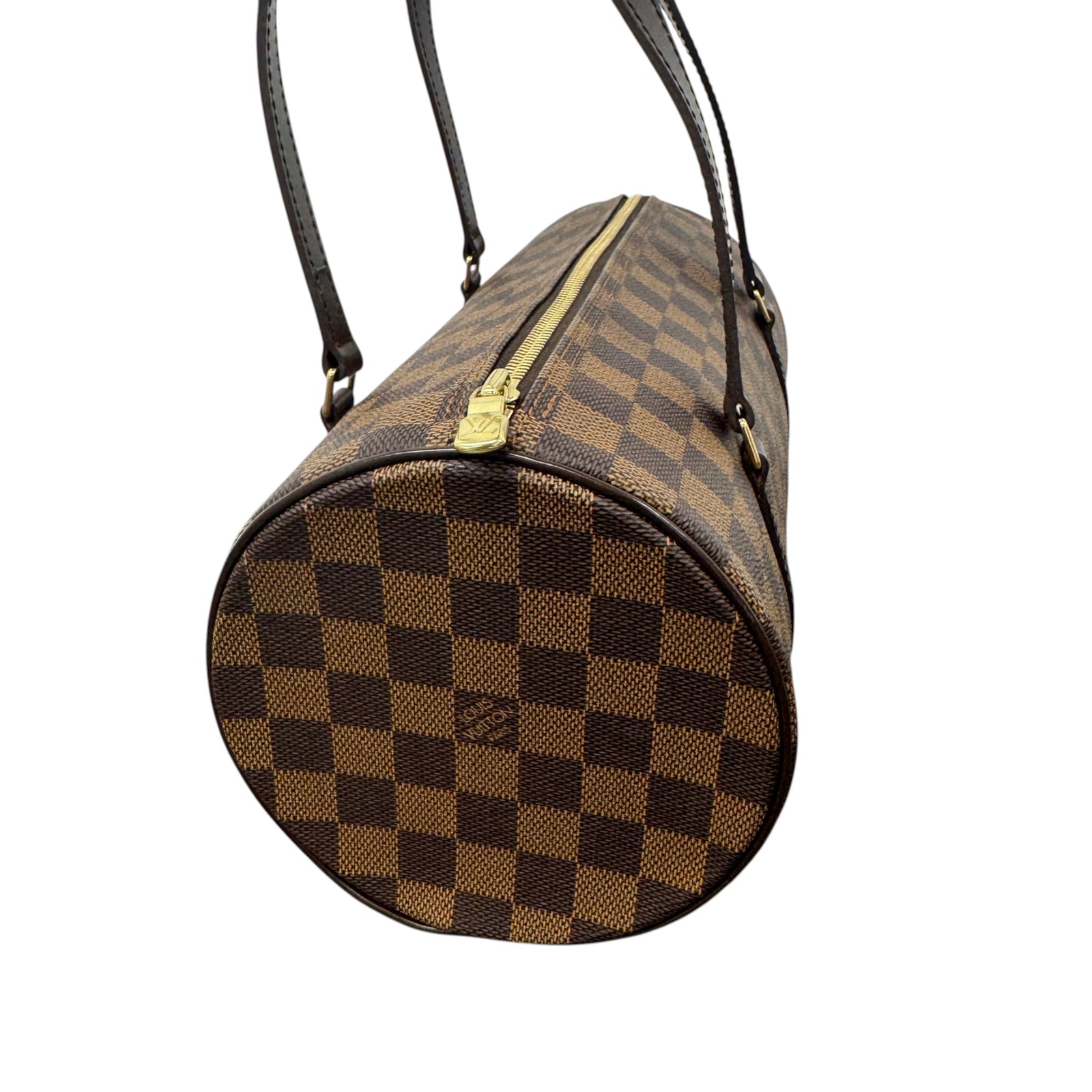 Women's Damier Ebene Papillon 30 Handbag Brown - Photo 5