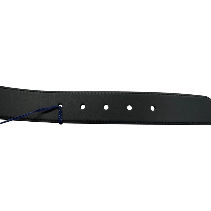 Men's Pont Neuf Patinated 35MM Belt Black Size 30"