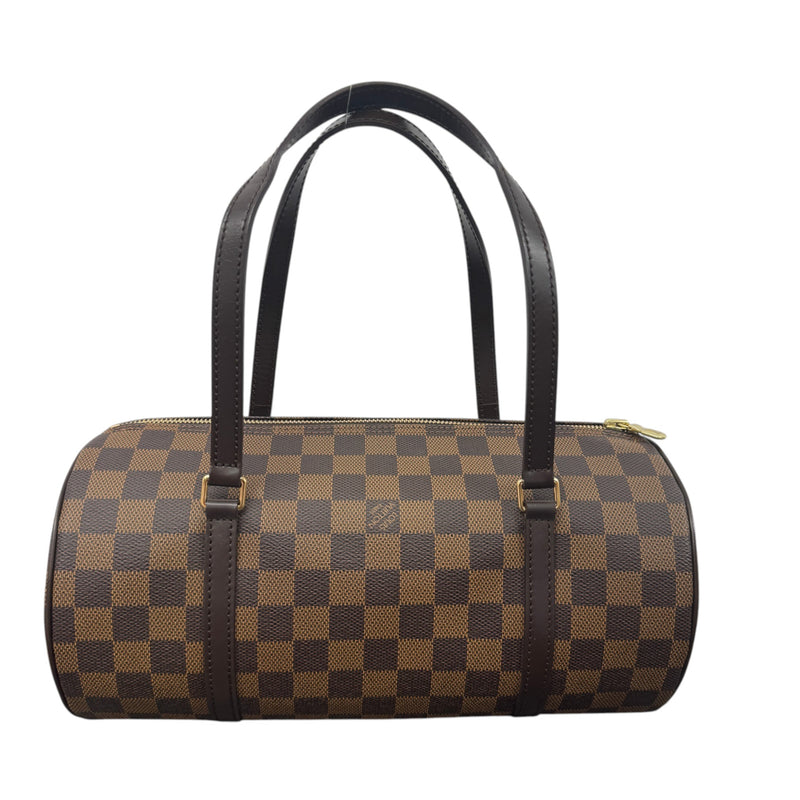 Women's Damier Ebene Papillon 30 Handbag Brown