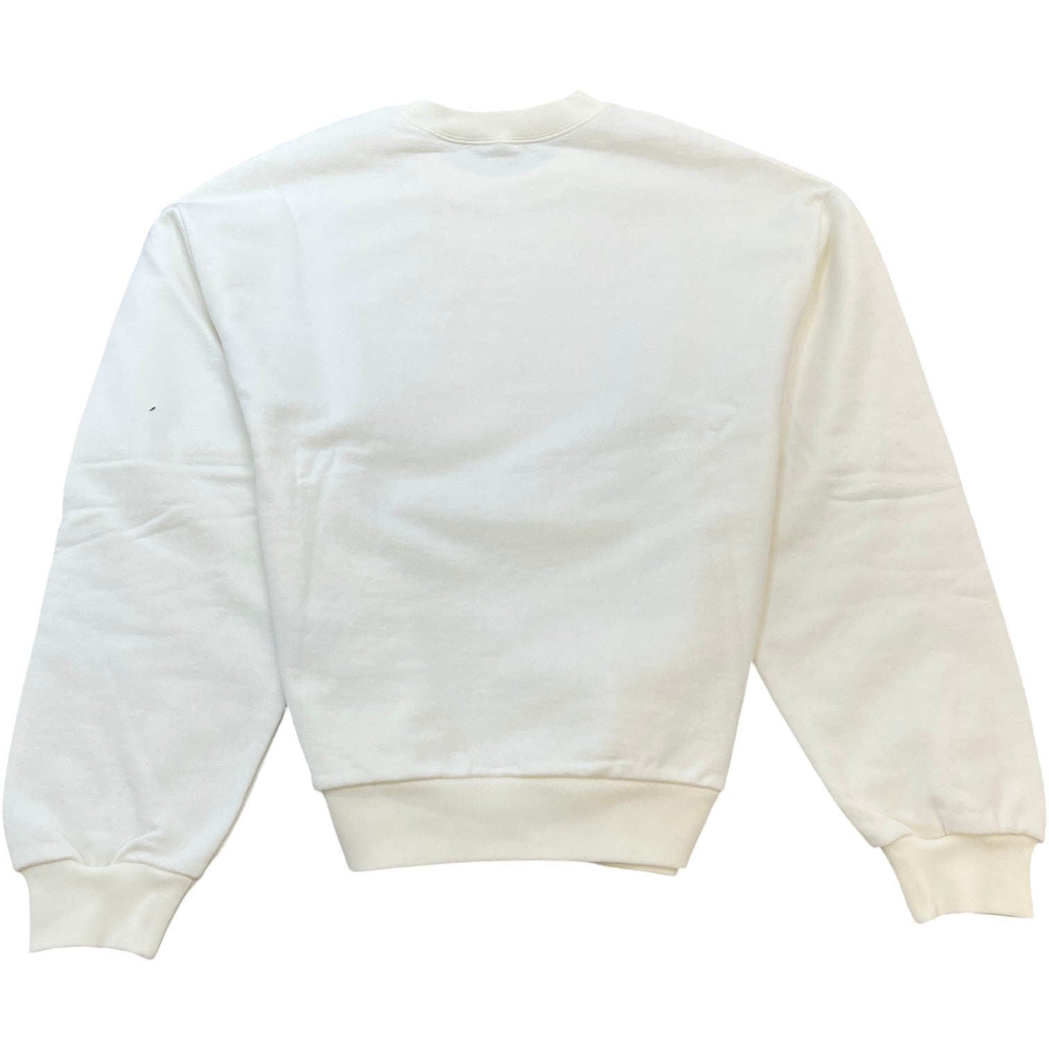 Men's Logo Print Sweatshirt White Size S - Photo 2