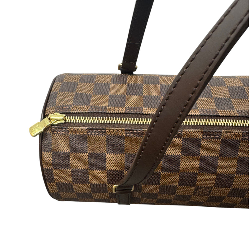 Women's Damier Ebene Papillon 30 Handbag Brown