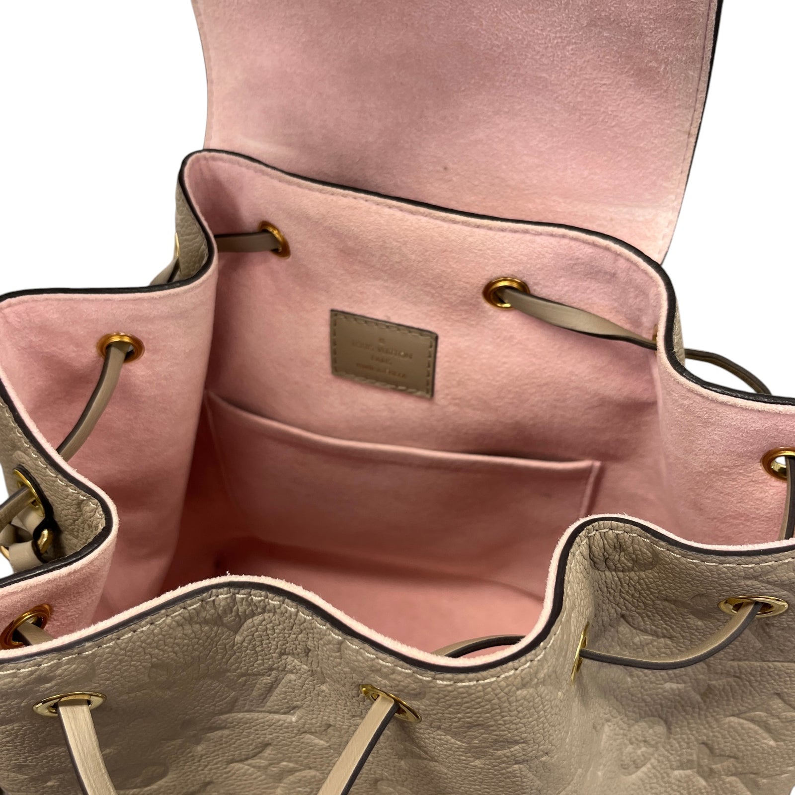 Women's Monogram Empreinte Montsouris Backpack Beige - Photo 15
