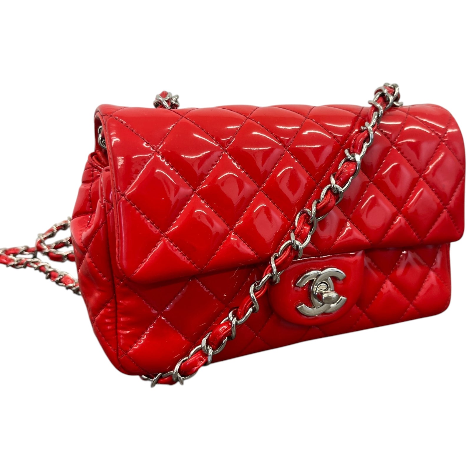 Women's Classic Flap Mini Bag Red - Photo 4