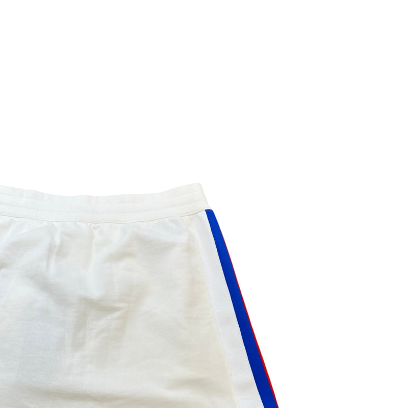 Women's Logo Patch Mini Skirts White Size M