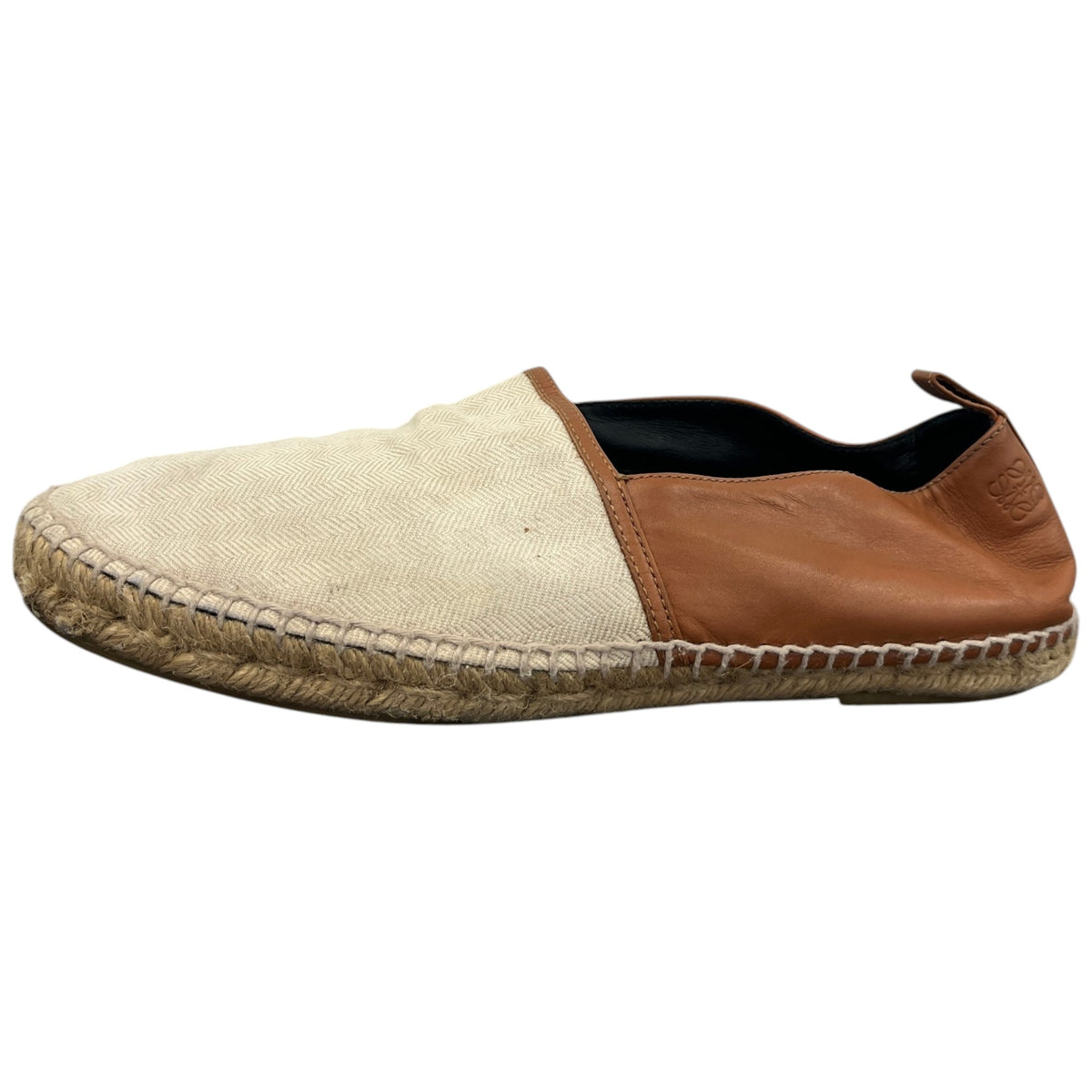 Men's Anagram Espadrilles Loafers Brown Size UK 6 / EU 40 - Photo 5