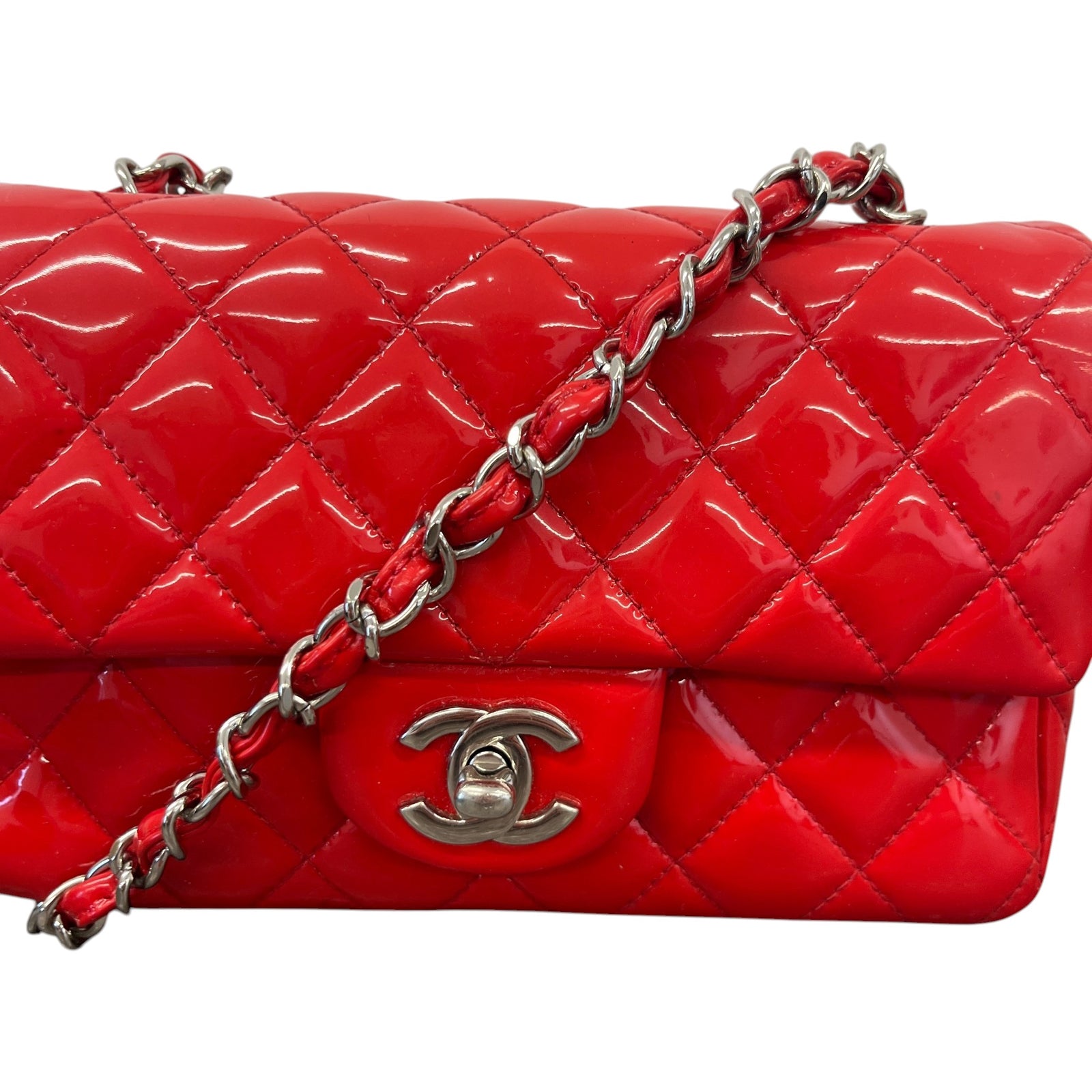 Women's Classic Flap Mini Bag Red - Photo 11