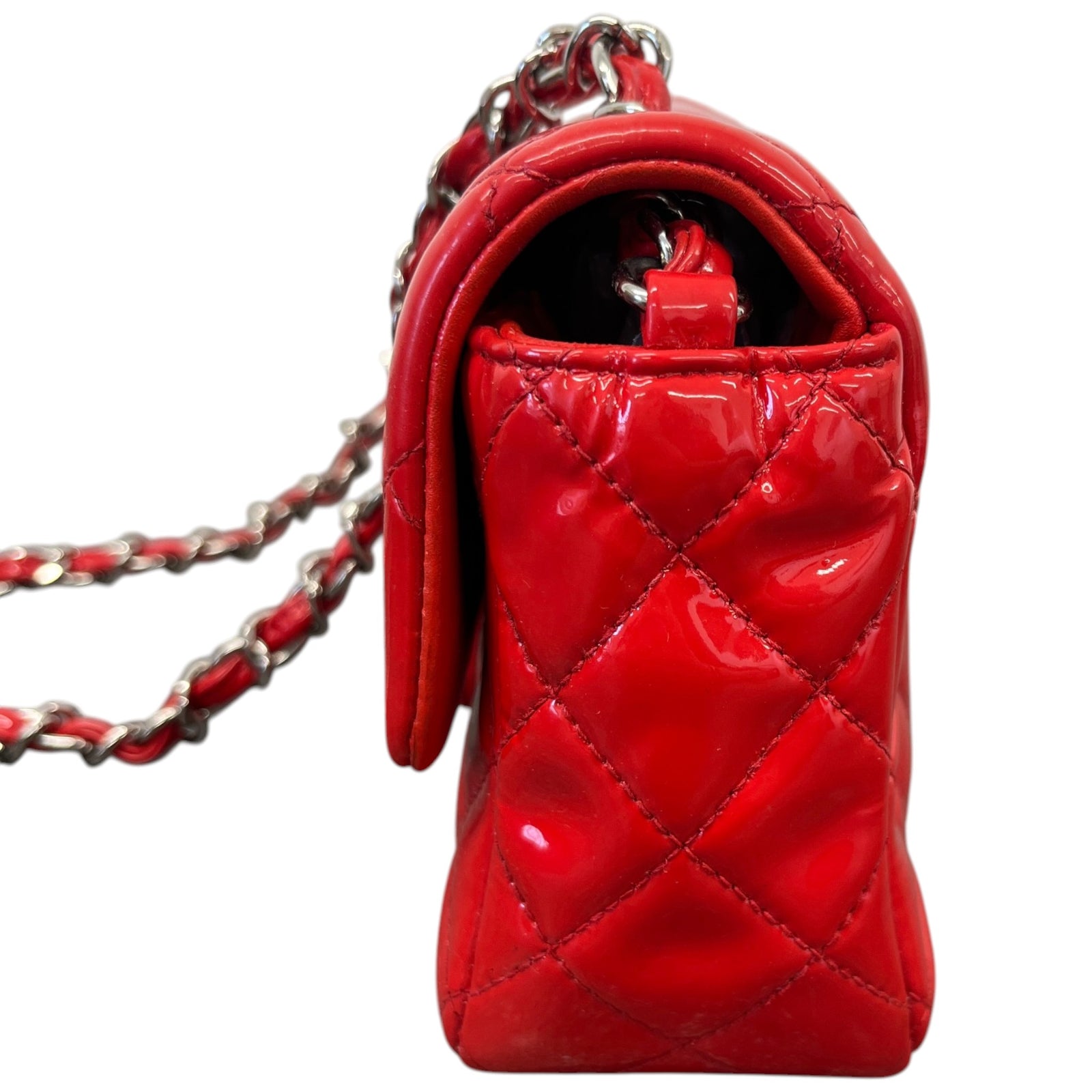 Women's Classic Flap Mini Bag Red - Photo 7