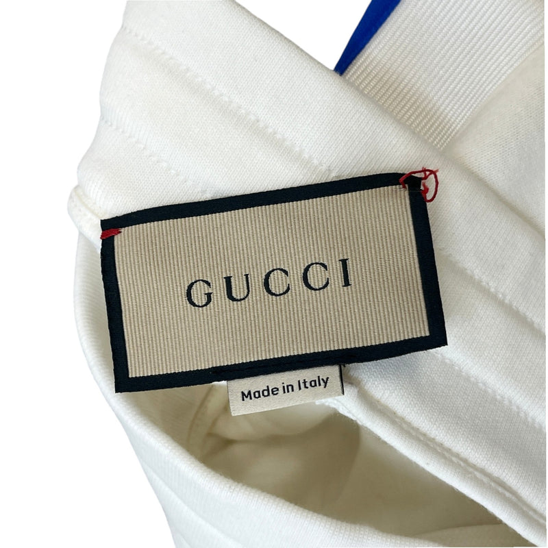 Women's Logo Patch Mini Skirts White Size M