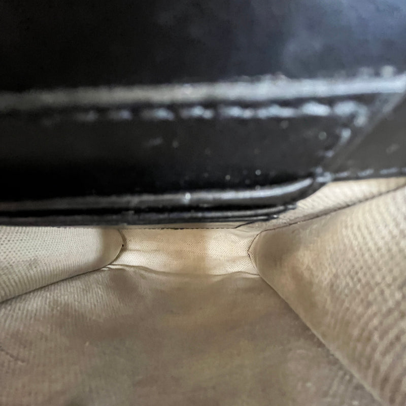 Men's GG Supreme Messenger Bag Black