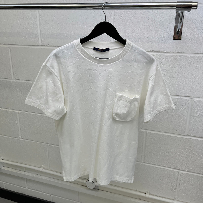 Men's Monogram T-Shirt White Size M