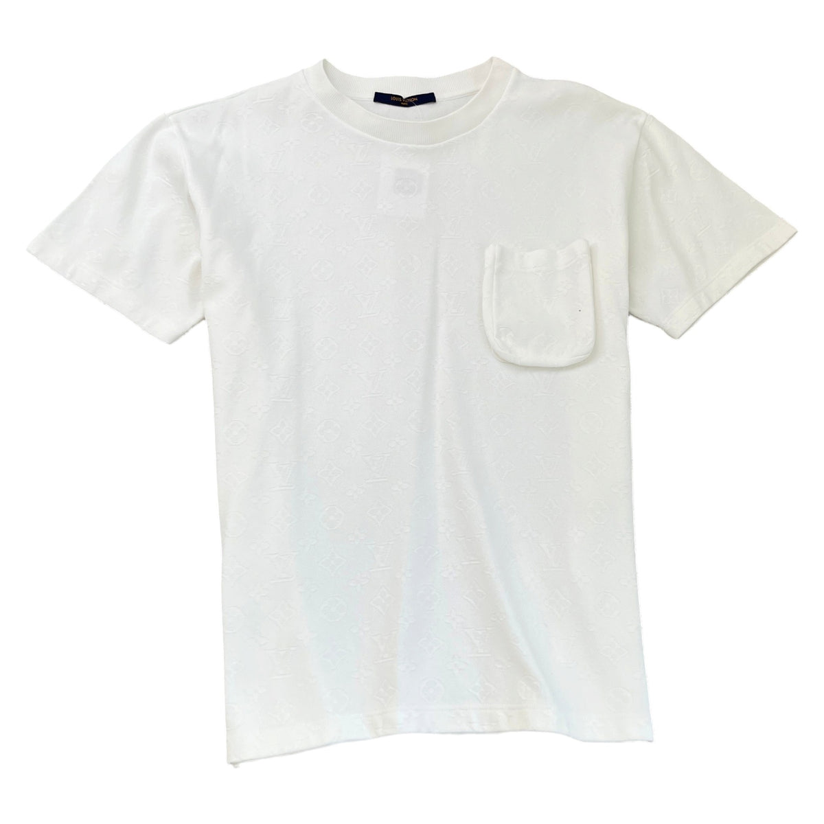 Men's Monogram T-Shirt White Size M - Photo 1