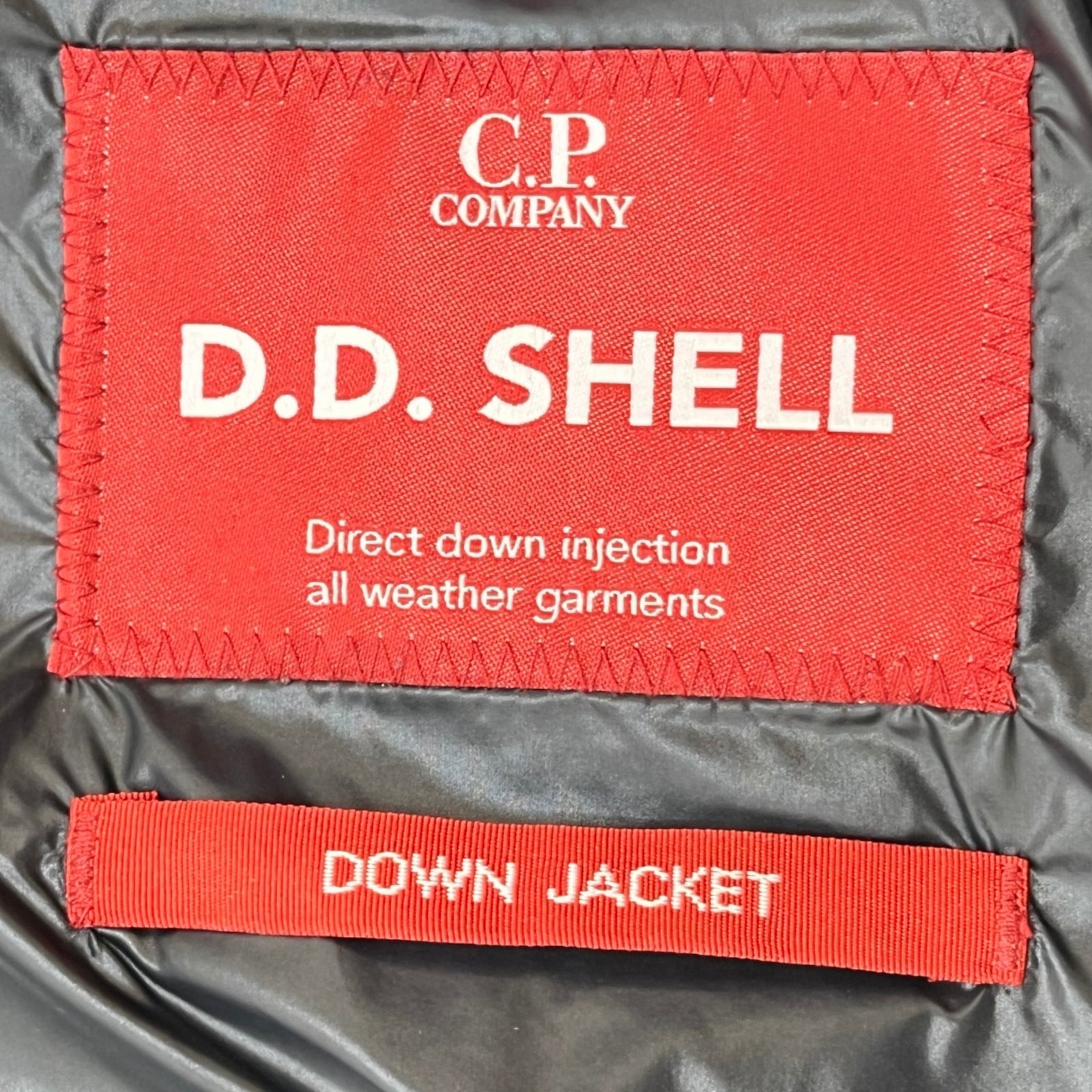 Men's D.D. Shell Goggle Down Jacket Black Size M - Photo 7