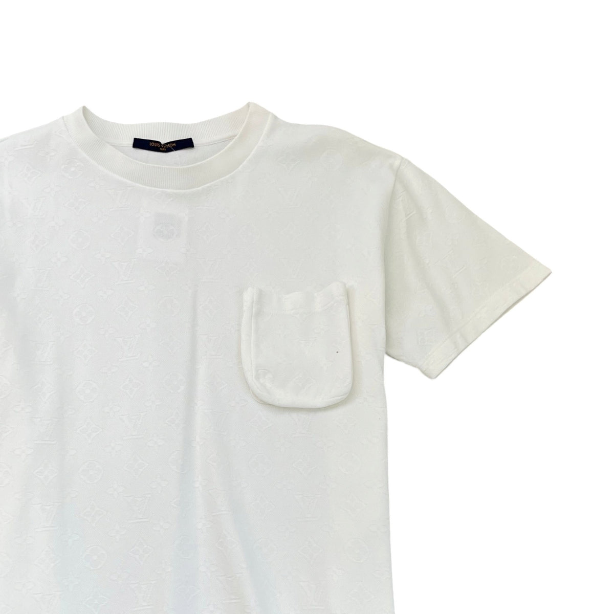 Men's Monogram T-Shirt White Size M - Photo 3