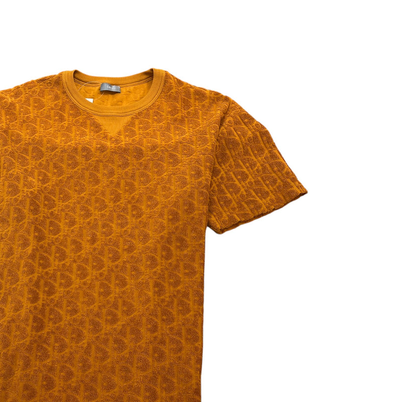 Men's Oblique T-Shirt Orange Size M