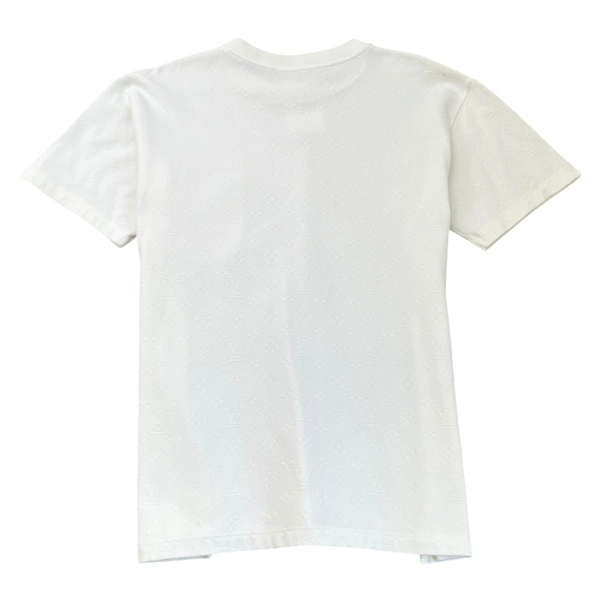 Men's Monogram T-Shirt White Size M - Photo 2