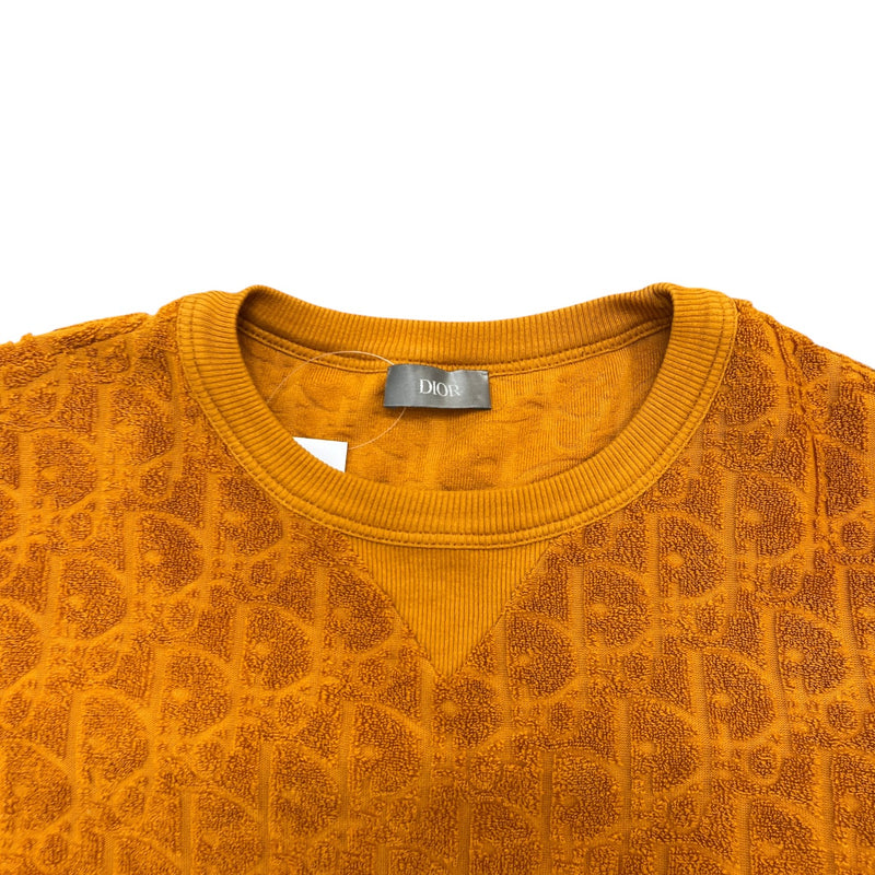 Men's Oblique T-Shirt Orange Size M
