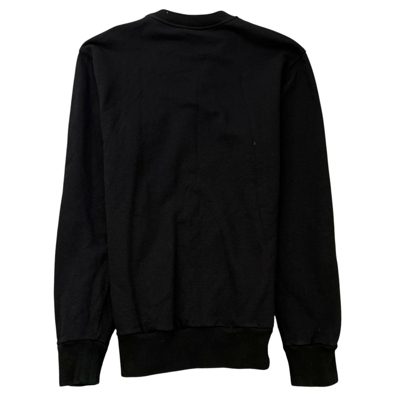 Men's Beaded Spider Sweatshirt Black Size S
