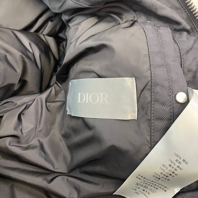 Men's Oblique Down Jacket Black Size IT 48 / M