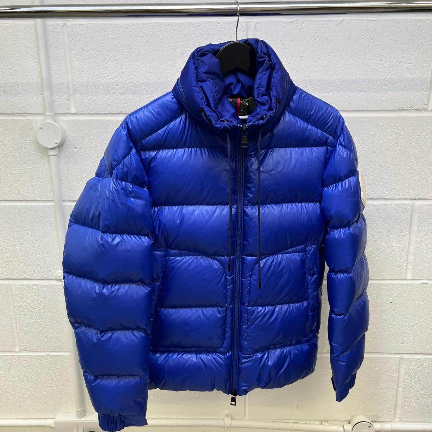 Men's Badenne Down Jacket Blue Size 2 / M - Photo 12