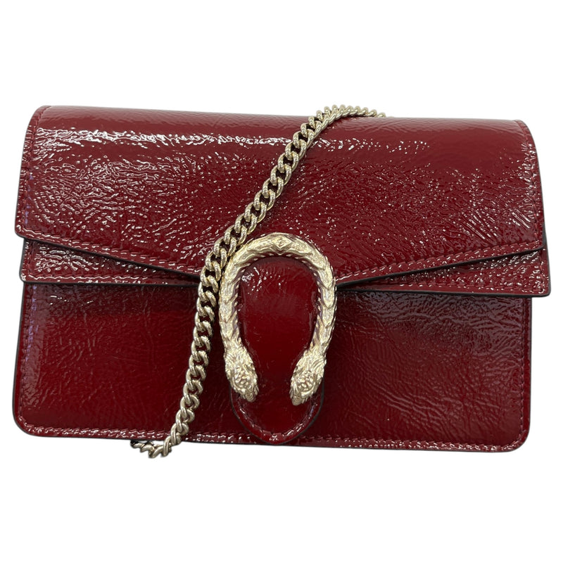 Women's Dionysus Super Mini Crossbody Bag Burgundy