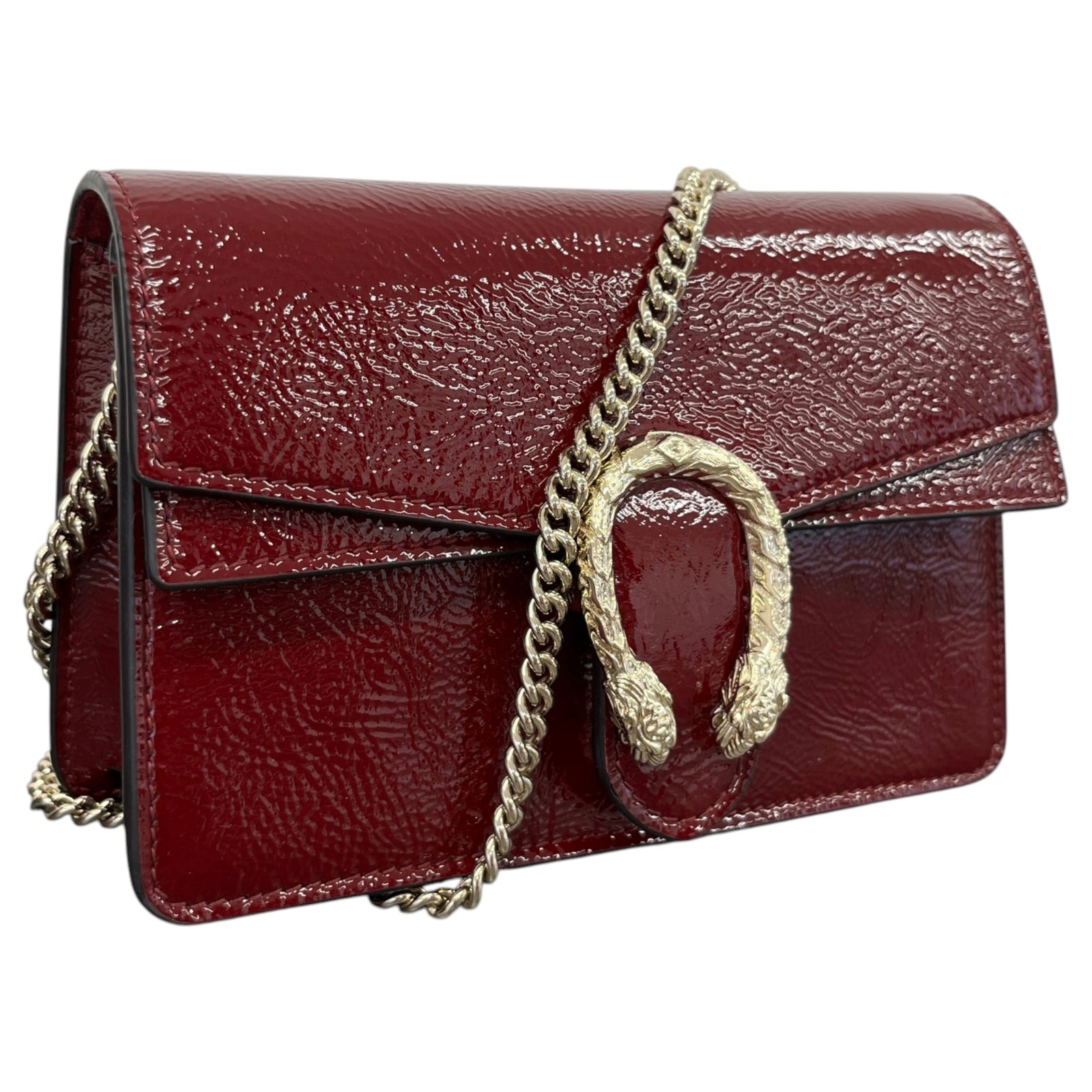 Women's Dionysus Super Mini Crossbody Bag Burgundy - Photo 4