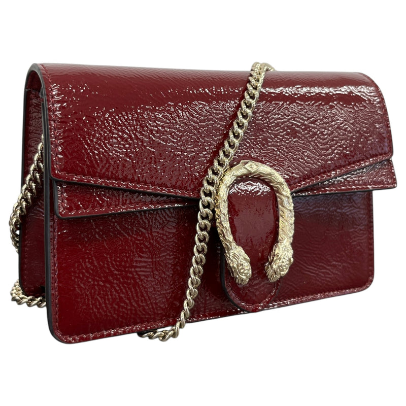 Women's Dionysus Super Mini Crossbody Bag Burgundy