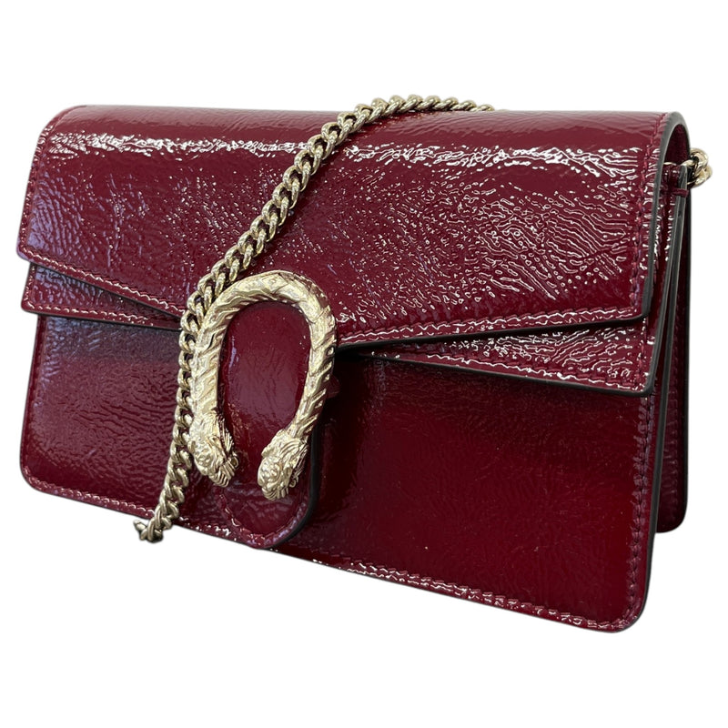 Women's Dionysus Super Mini Crossbody Bag Burgundy