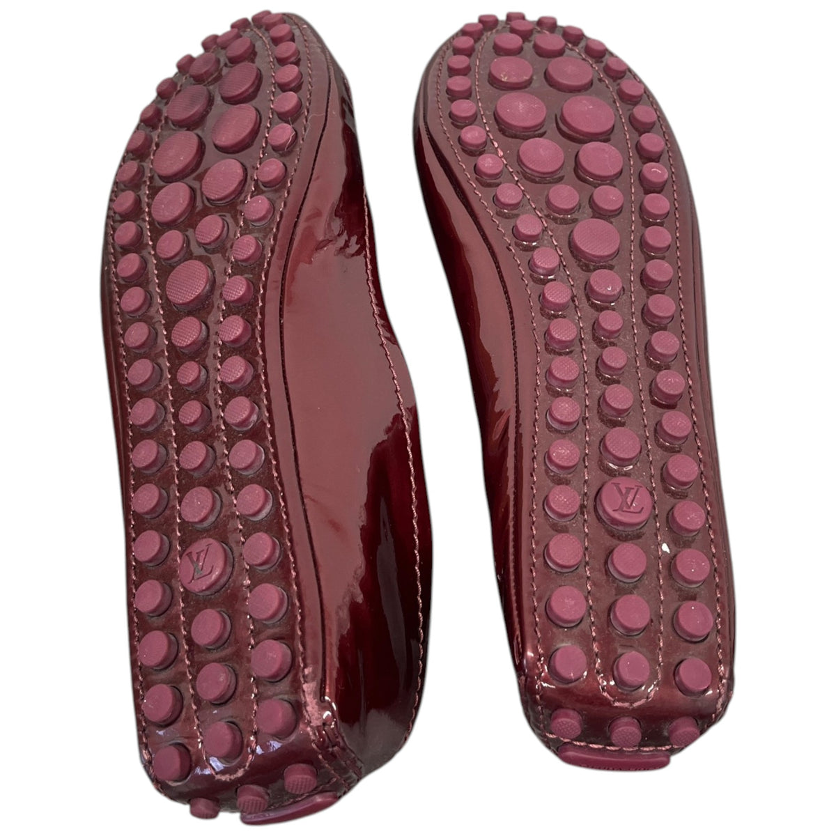 Women's Oxford Ballerina Mules Burgundy Size UK 6.5 / EU 39.5 - Photo 10