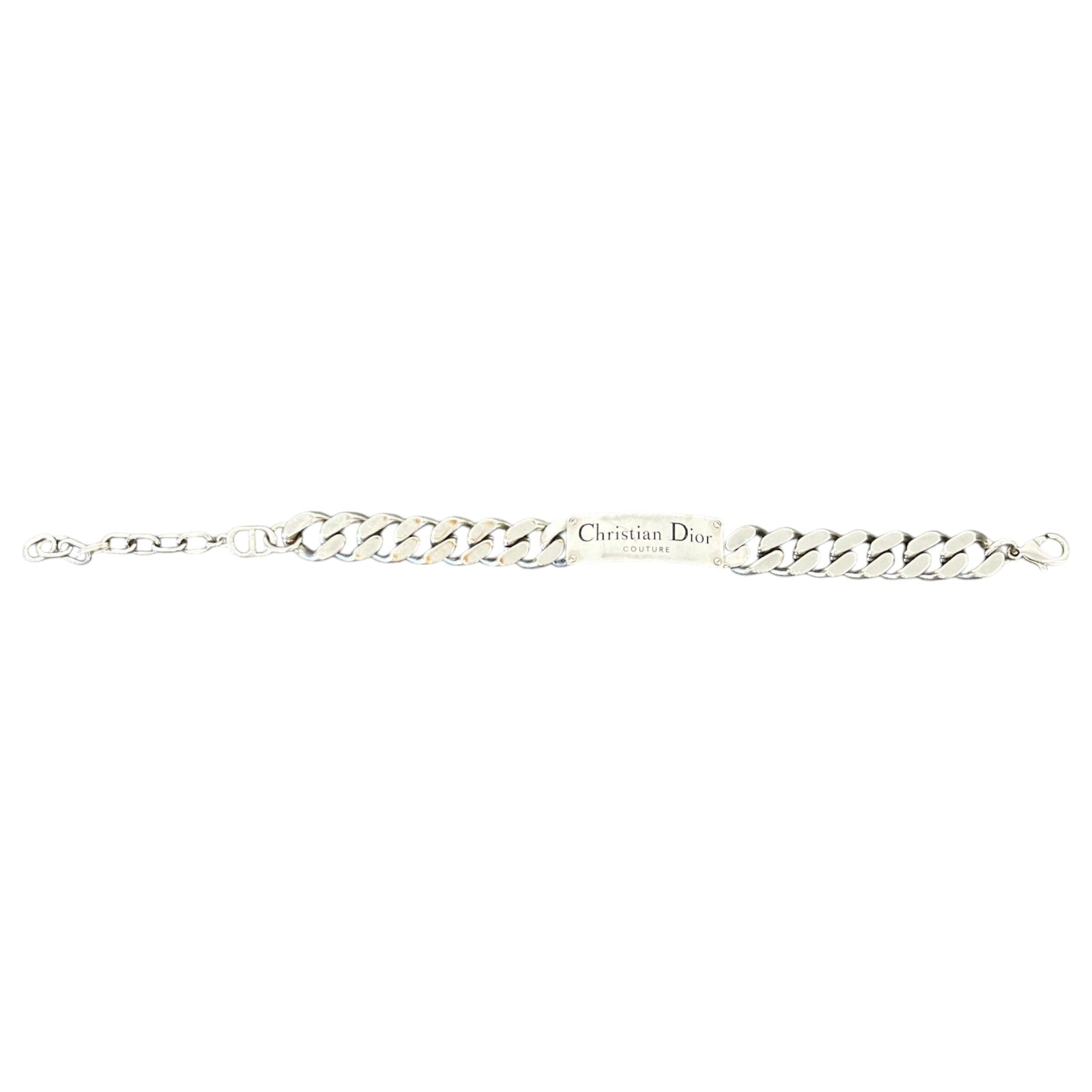 Men's Couture Curb Bracelet Silver - Photo 1