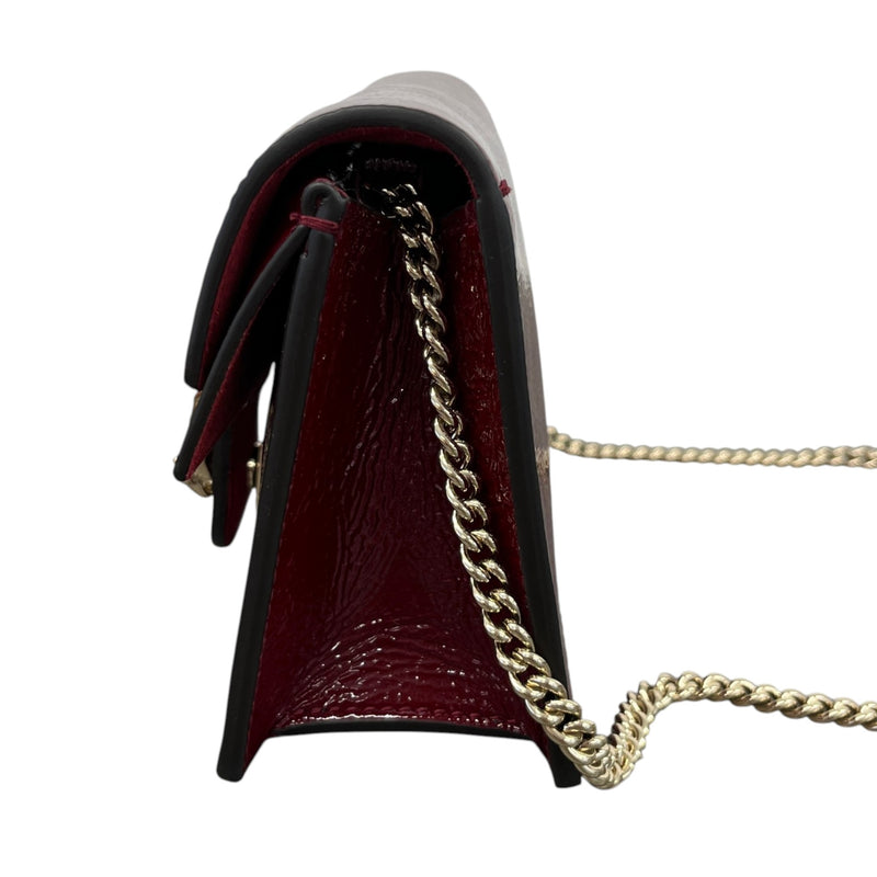 Women's Dionysus Super Mini Crossbody Bag Burgundy