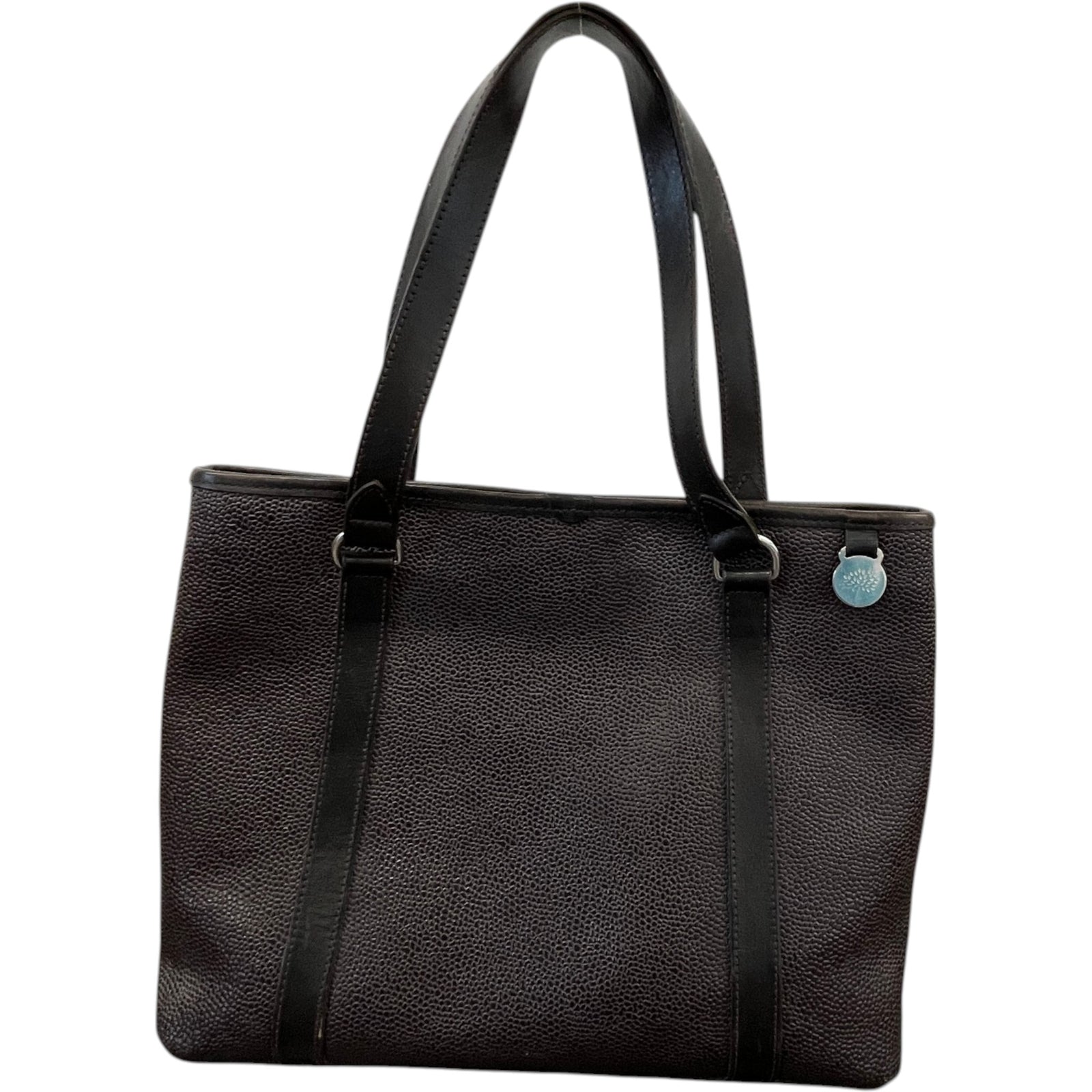 Women's Chocolate Scotch Grain Leather Handbag Brown - Photo 1