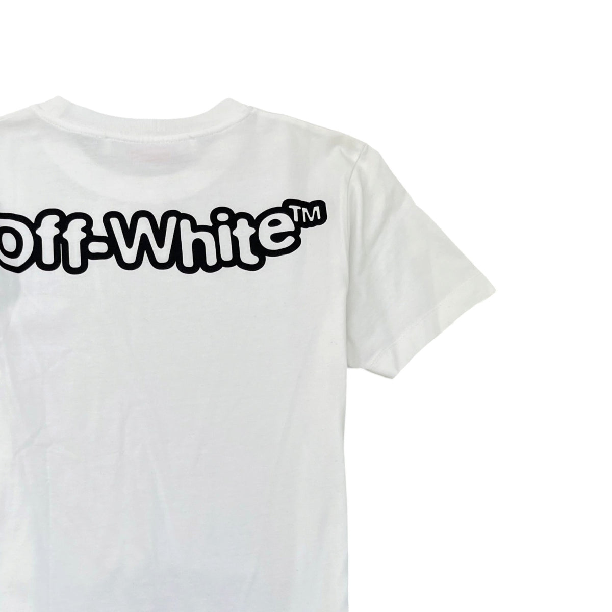 Men's Logo Print T-Shirt White Size XS - Photo 4
