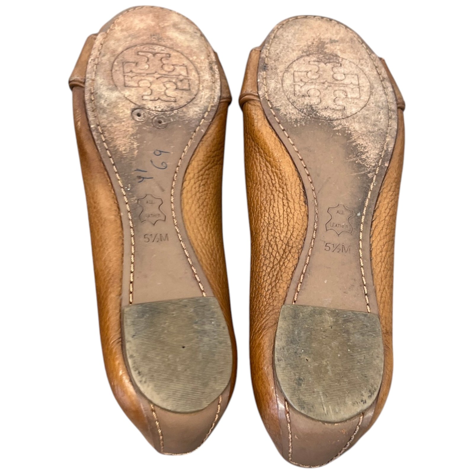 Women's Cline Peep Toe Ballet Flats Loafers Brown Size EU 38.5 / UK 5.5 - Photo 11