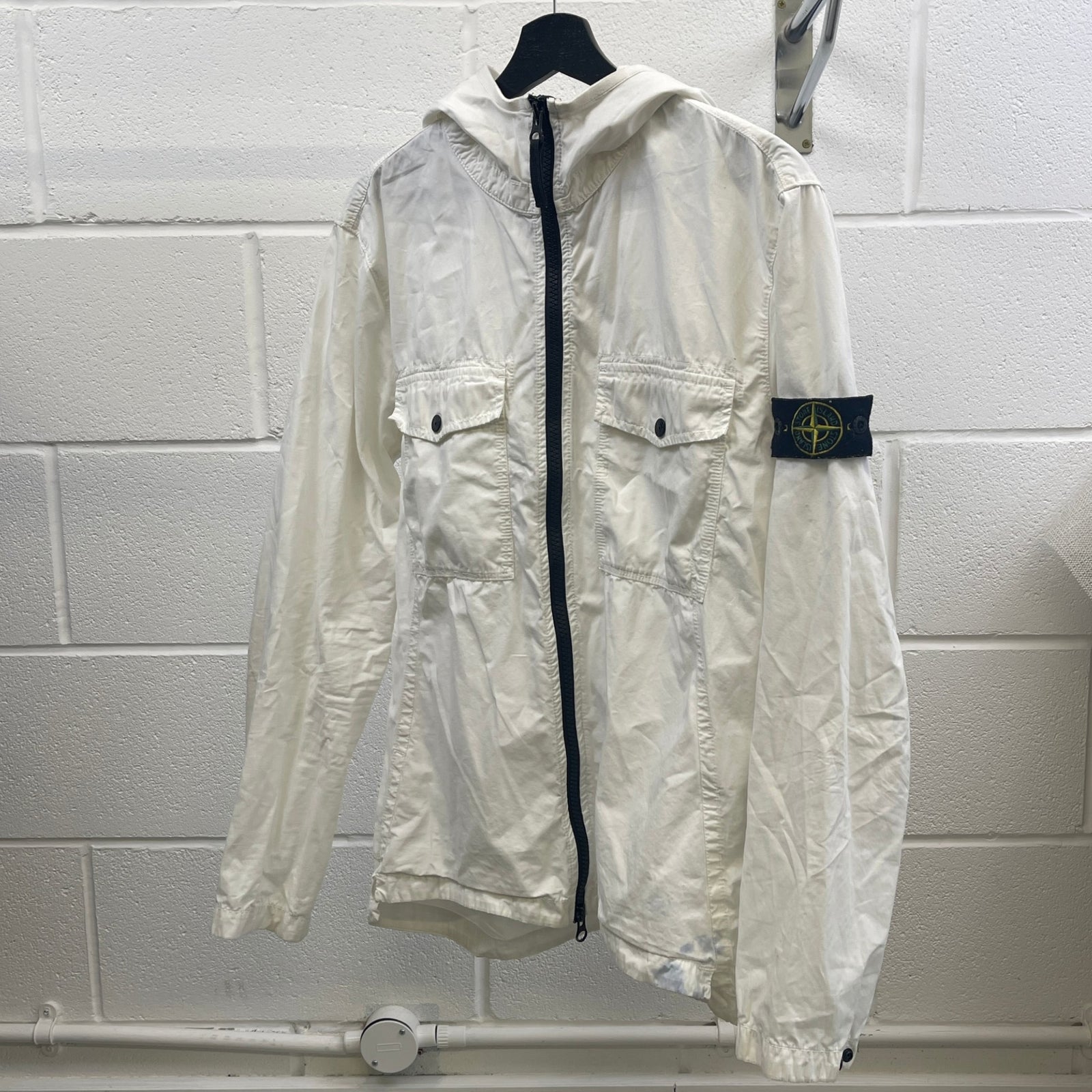 Men's Membrana 3L Tc Jacket White Size L - Photo 10