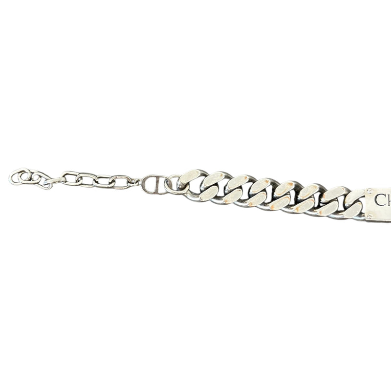 Men's Couture Curb Bracelet Silver