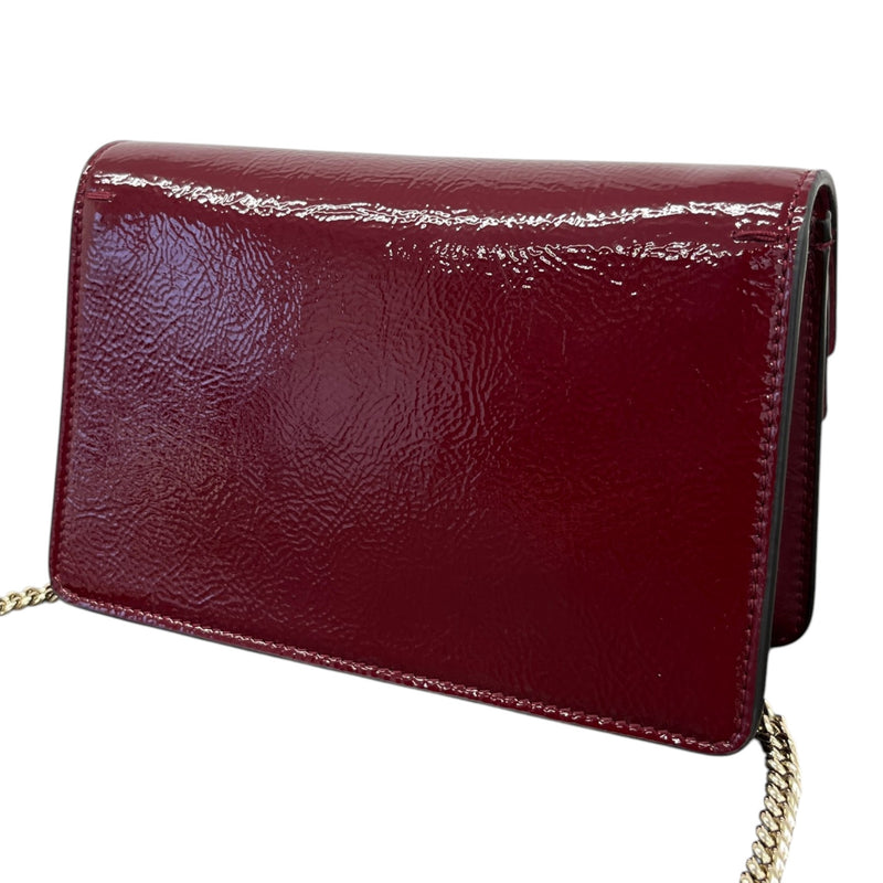 Women's Dionysus Super Mini Crossbody Bag Burgundy