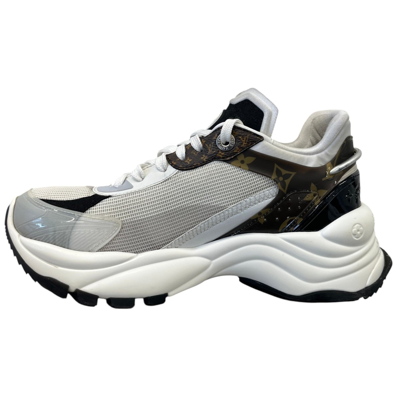 Women's Monogram Run 55 Low Trainers White Size EU 38 / UK 5 - Photo 2