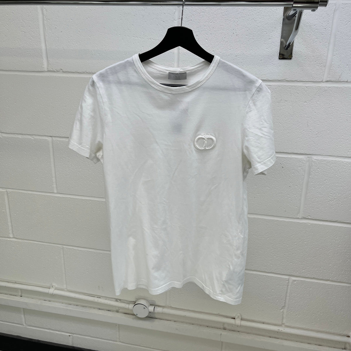 Men's CD Icon T-Shirt White Size S - Photo 8