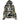 Men's Logo Print Camo Hoodie Khaki Size S