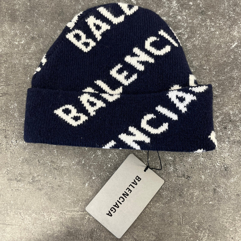 Women's Monogram Hat Navy