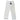 Men's Monogram Print Joggers White Size L