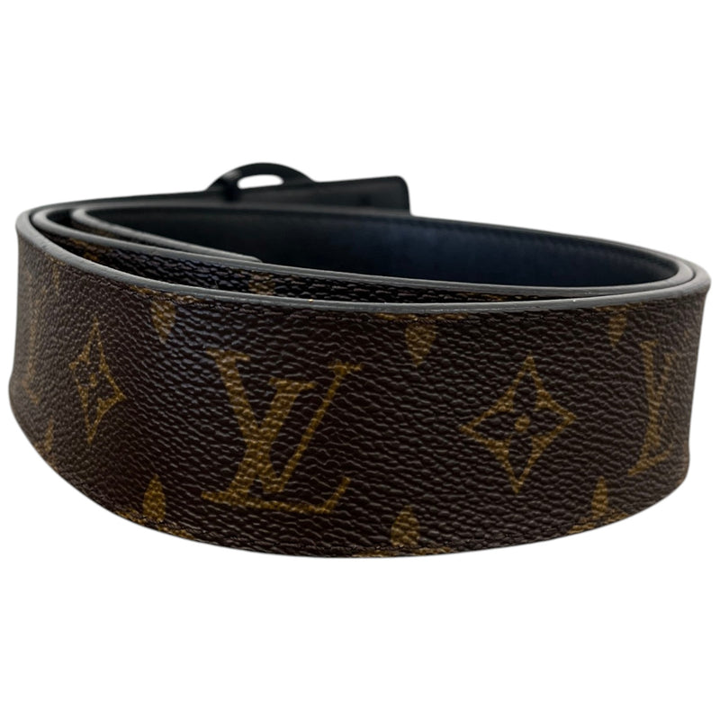 Men's Lv Circle Reversible Belt Brown Size Waist 34"