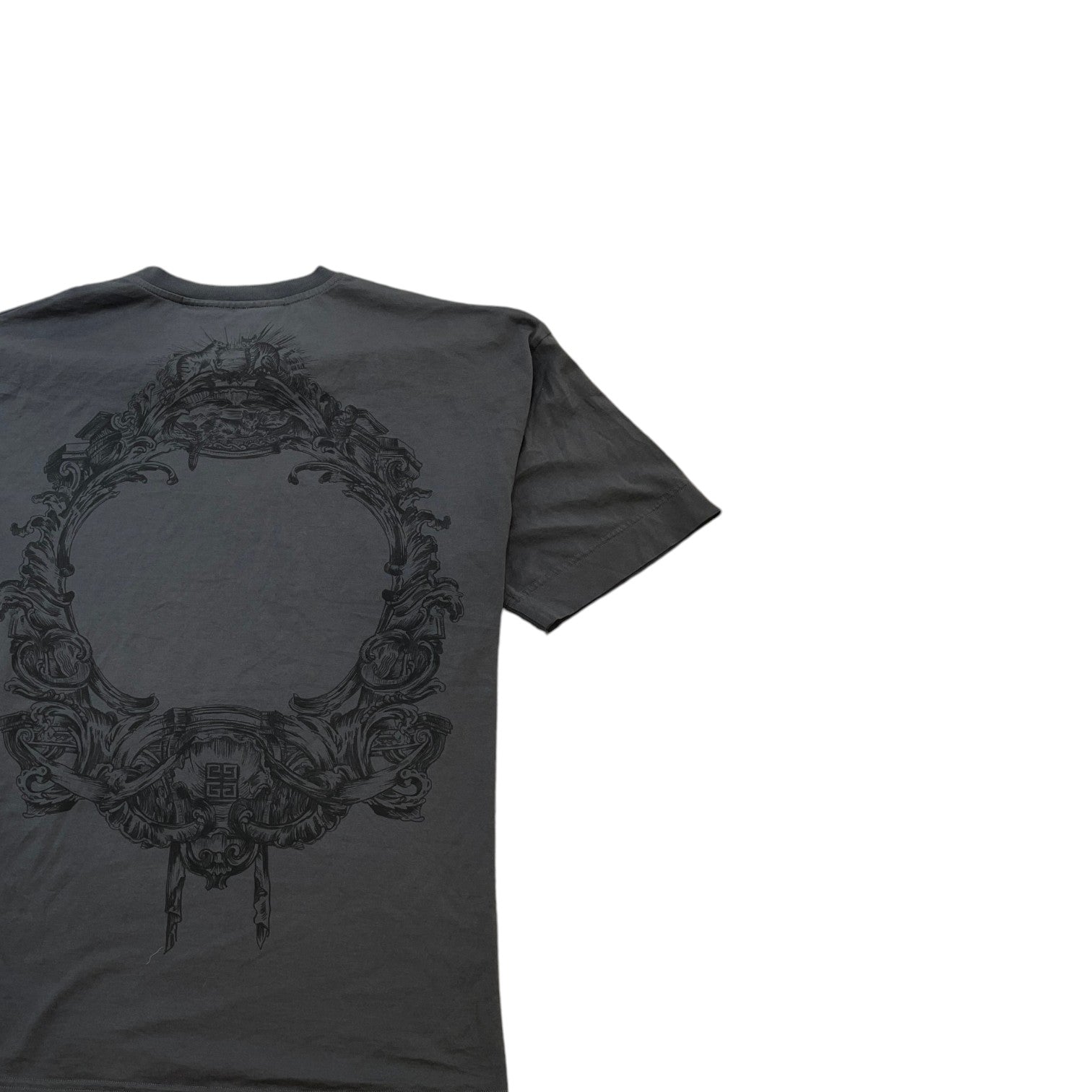 Men's Baroque Crown T-Shirt Grey Size L - Photo 4