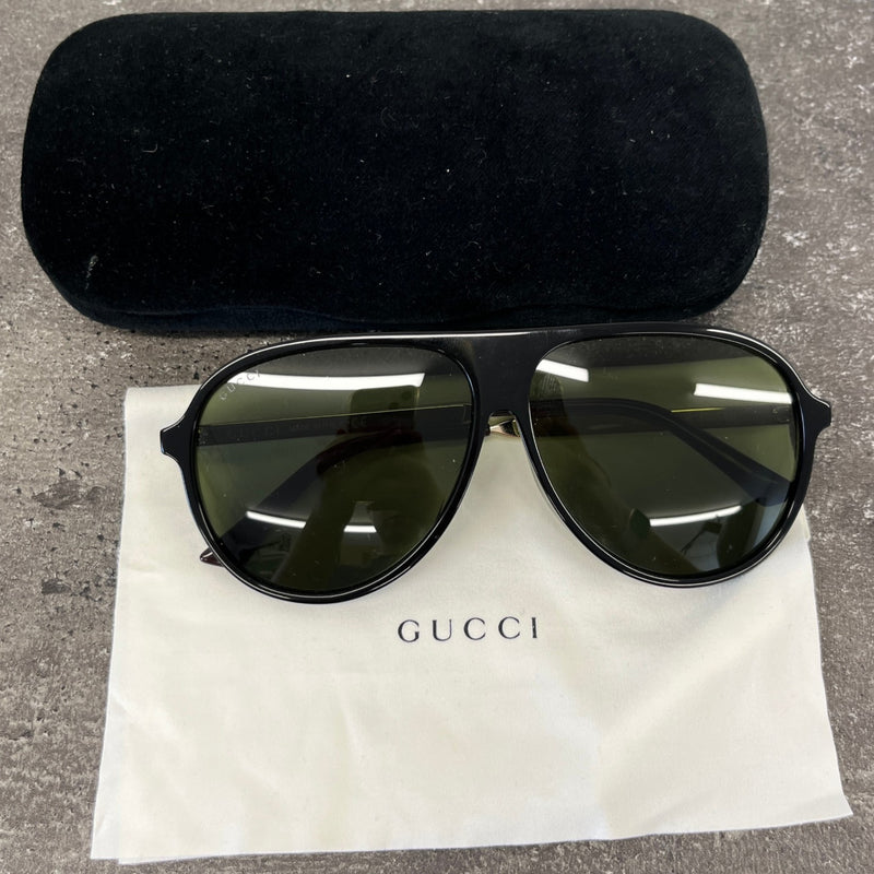 Men's Gg0829Sa Sunglasses Black