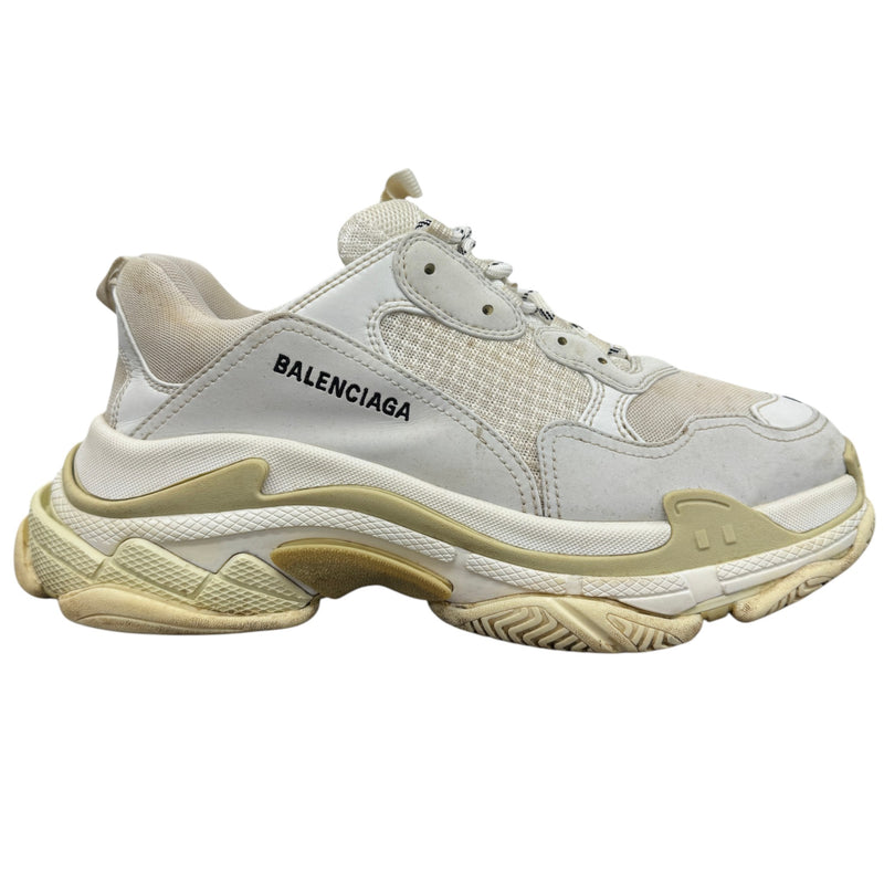 Men's Triple S Low Trainers White Size UK 10 / EU 44